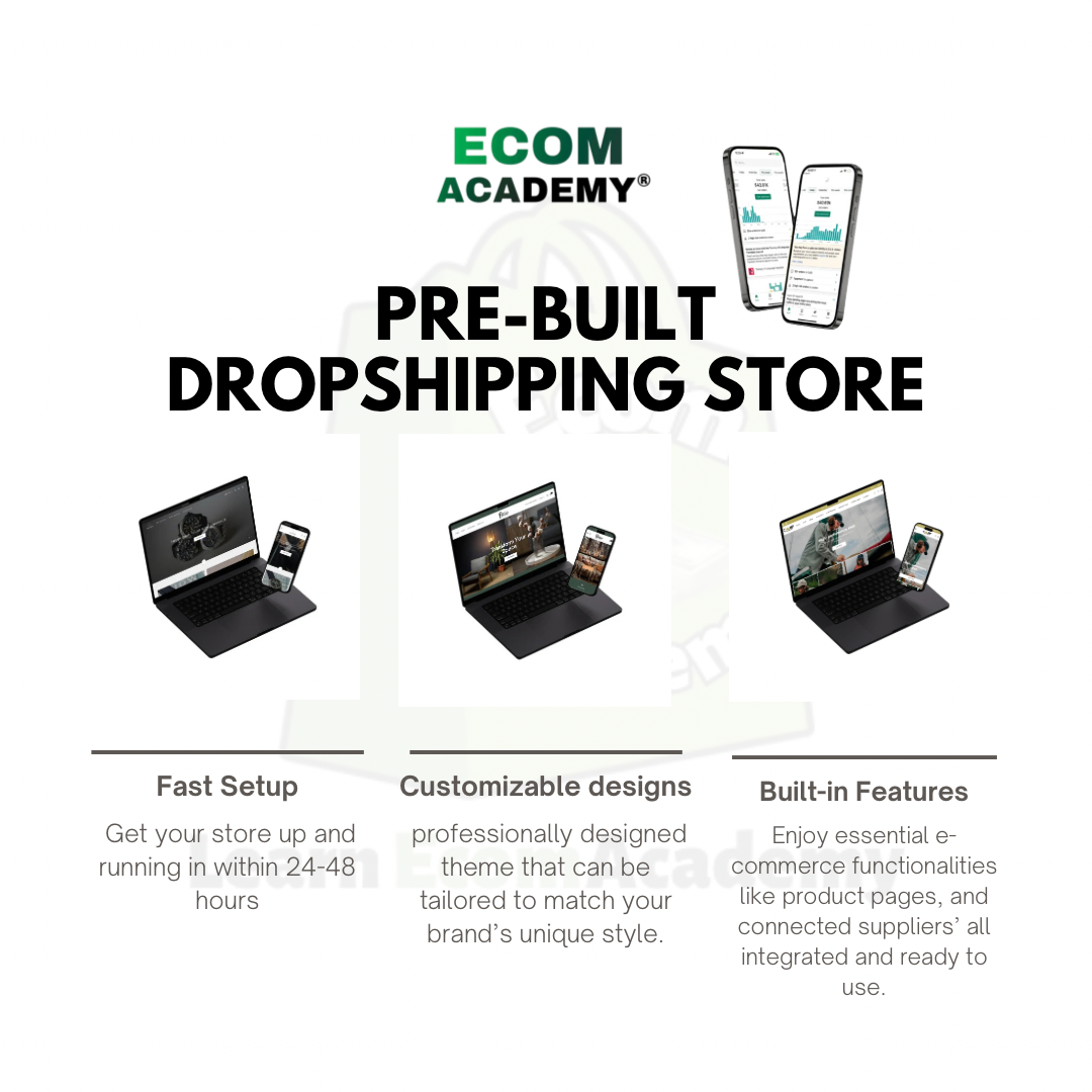 Prebuilt Dropshipping Store